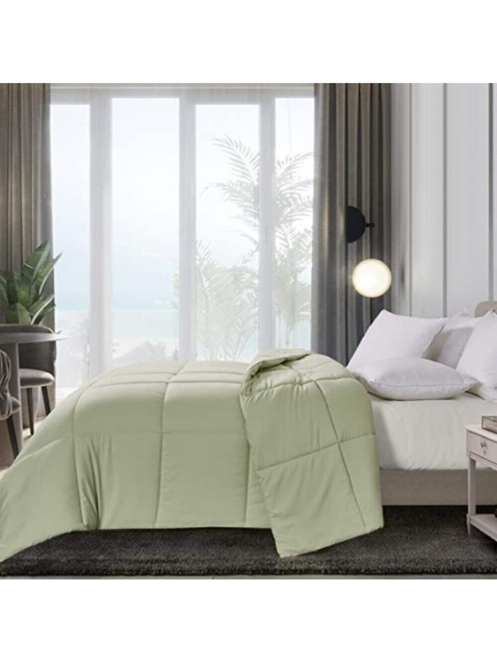 ROYAL LUXE KING ALL SEASON DOWN ALTERNATIVE COMFORTER - Picture 7 of 7